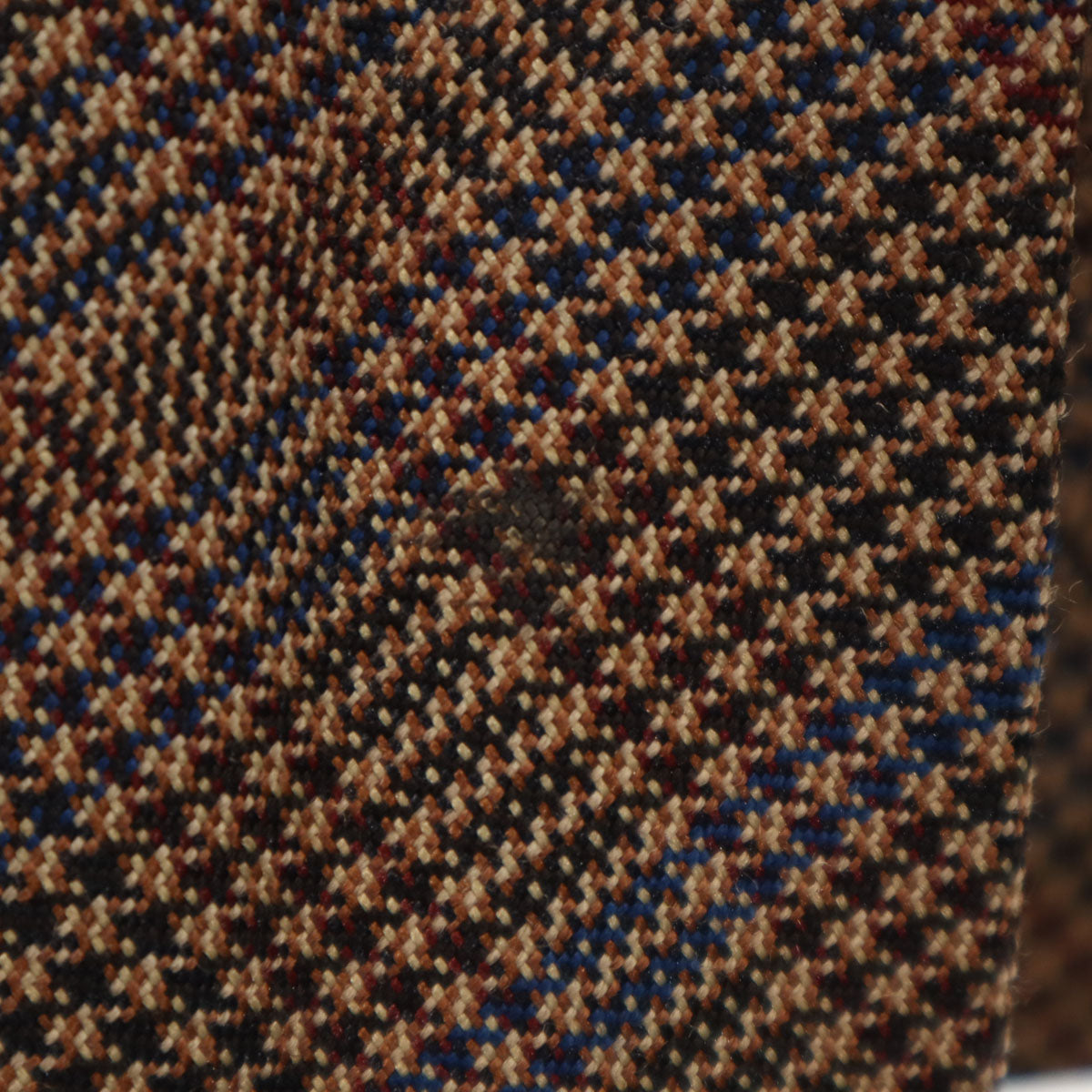 MAISON SPECIAL メゾンスペシャル 千鳥柄 ロング丈 プリーツスカート 36 ブラウン レディース