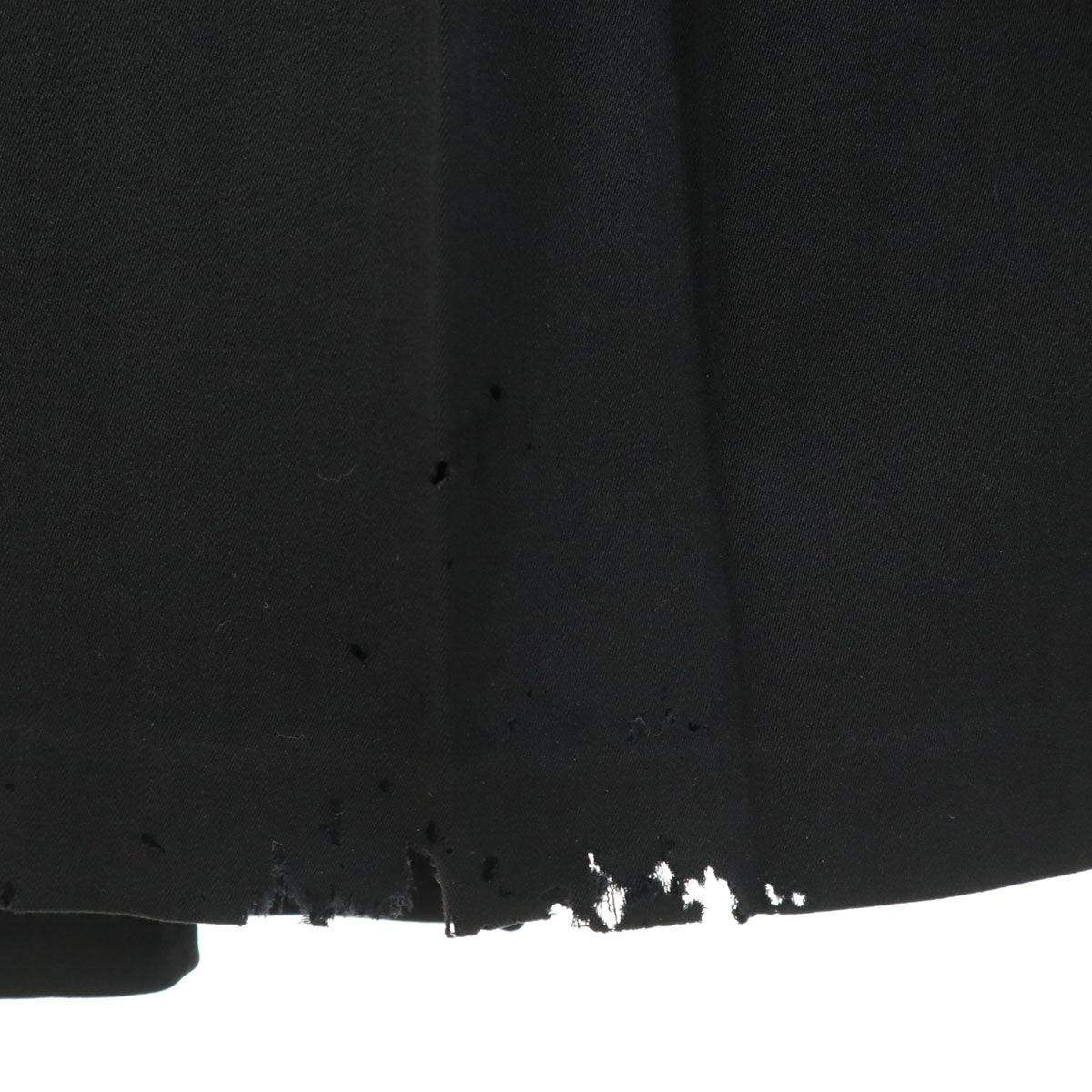 tricot COMME des GARCONS トリコットコムデギャルソン 日本製 ウール100% ロング丈 スカート S ブラック レディース