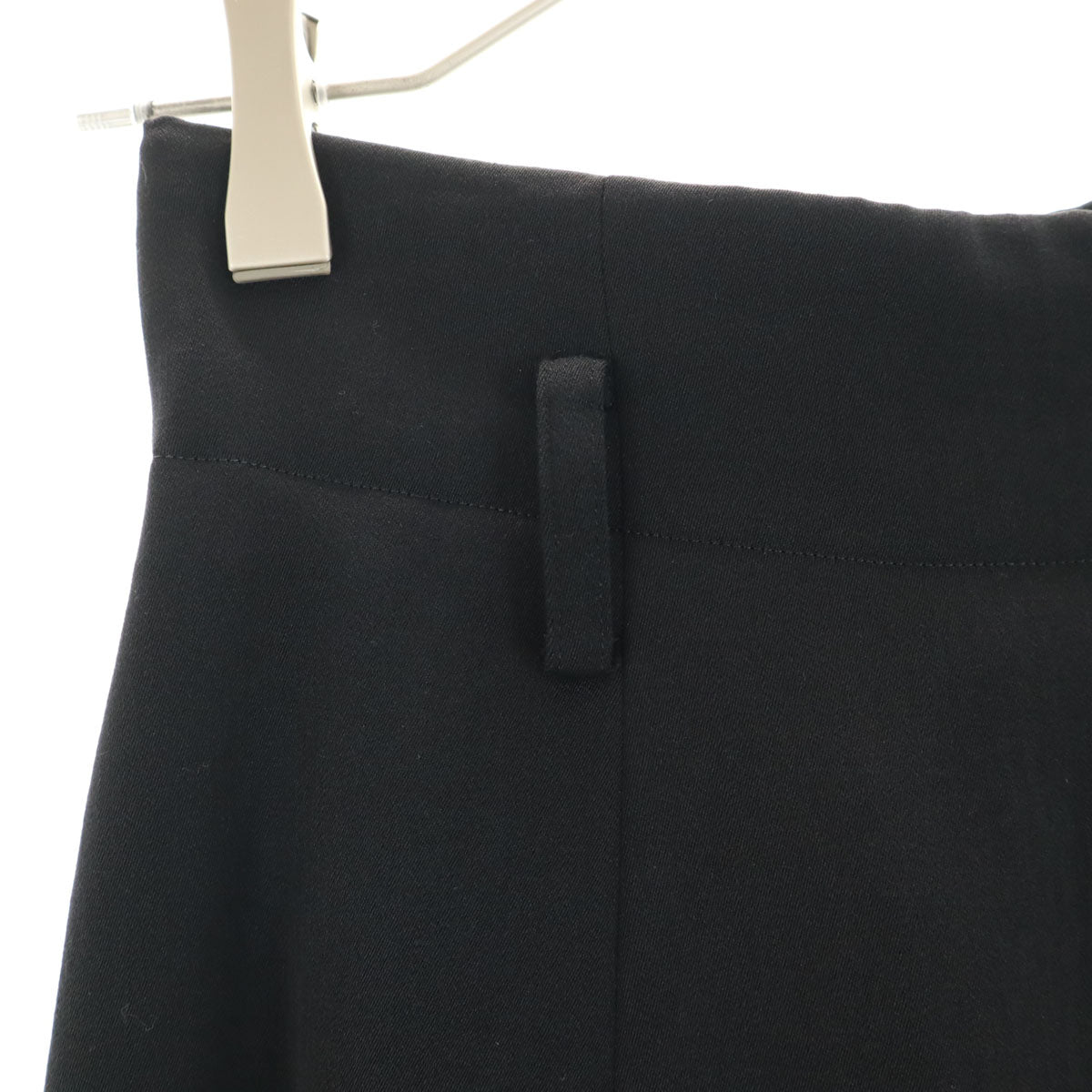 tricot COMME des GARCONS トリコットコムデギャルソン 日本製 ウール100% ロング丈 スカート S ブラック レディース