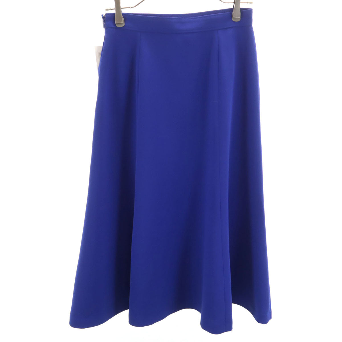 UNITED ARROWS ユナイテッドアローズ 未使用 日本製 ロング丈 フレアスカート 38 ブルー タグ付き レディース