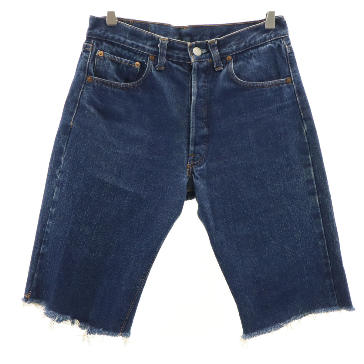 Levi's リーバイス 70s 501 USA製 66 ヴィンテージ デニムショートパンツ W31 インディゴブルー メンズ