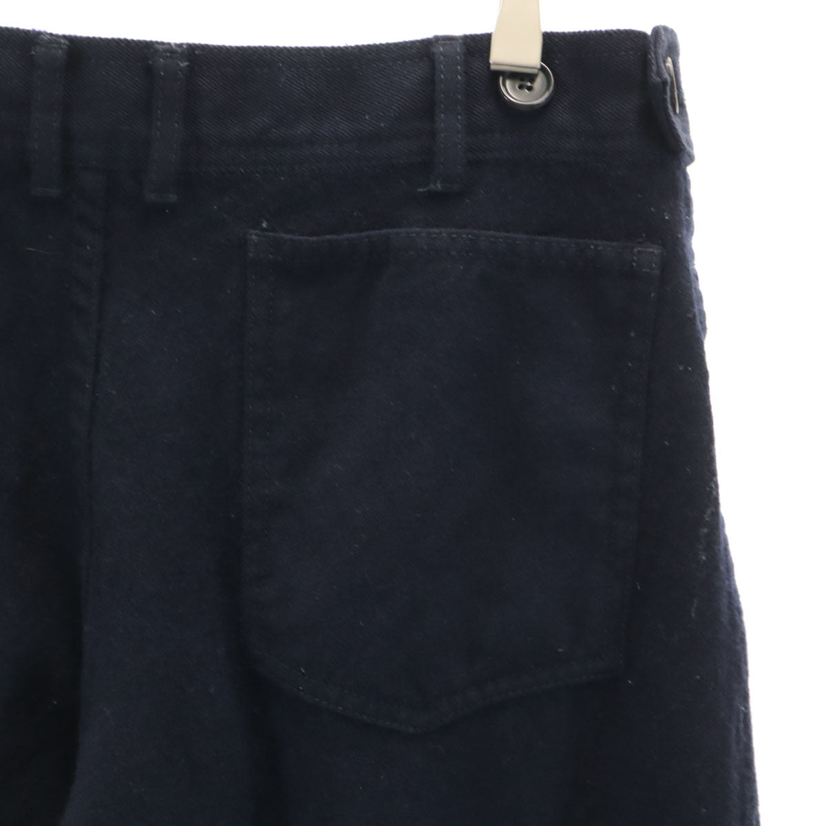 COMME des GARCONS SHIRT コムデギャルソンシャツ フランス製 ウール ショートパンツ XS 濃紺 メンズ