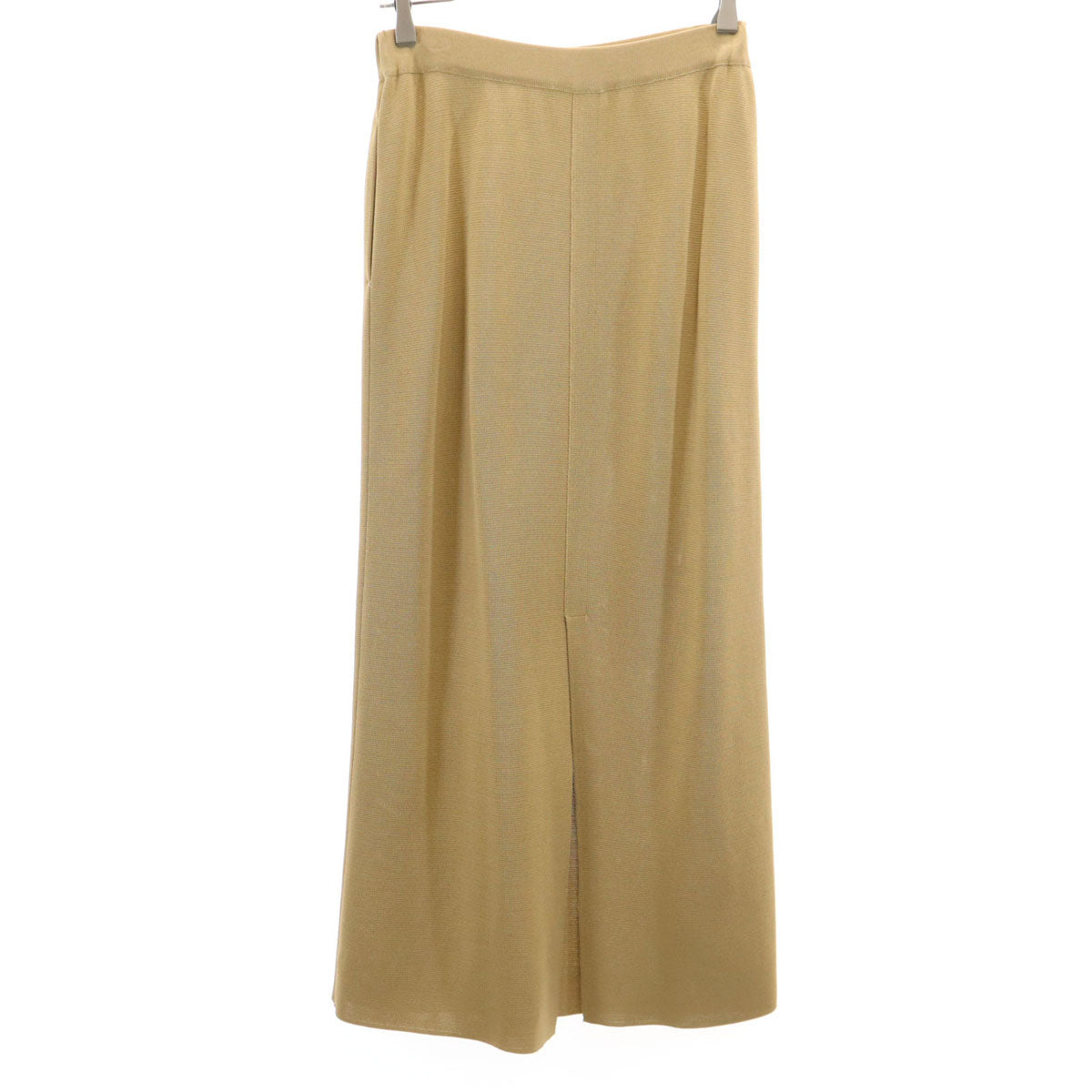 FOXEY BOUTIQUE フォクシー ブティック 日本製 ニット ロングスカート 40 ベージュ レディース