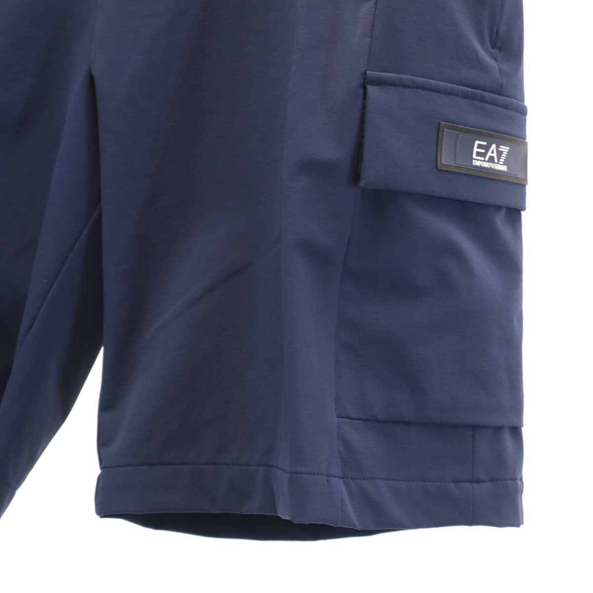 美品 Emporio Armani エンポリオアルマーニ カーゴショートパンツ XL ネイビー メンズ