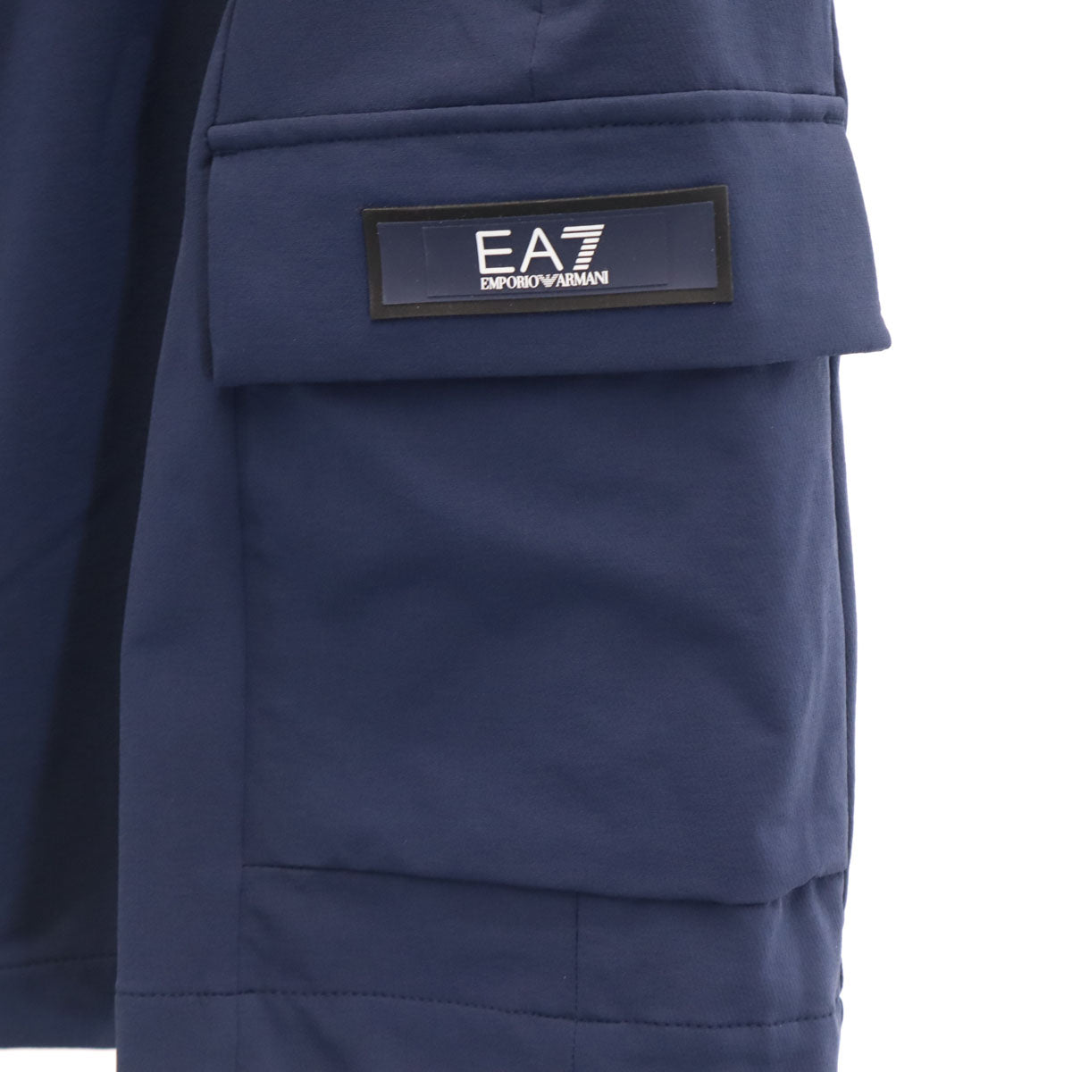 美品 Emporio Armani エンポリオアルマーニ カーゴショートパンツ XL ネイビー メンズ
