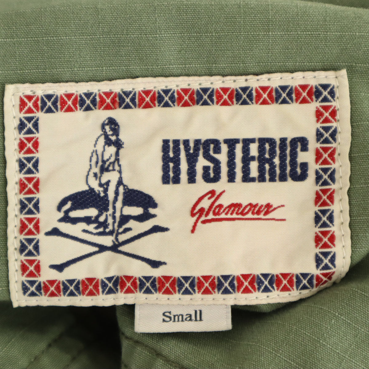HYSTERIC GLAMOUR ヒステリックグラマー 日本製 ショートパンツ S カーキ メンズ