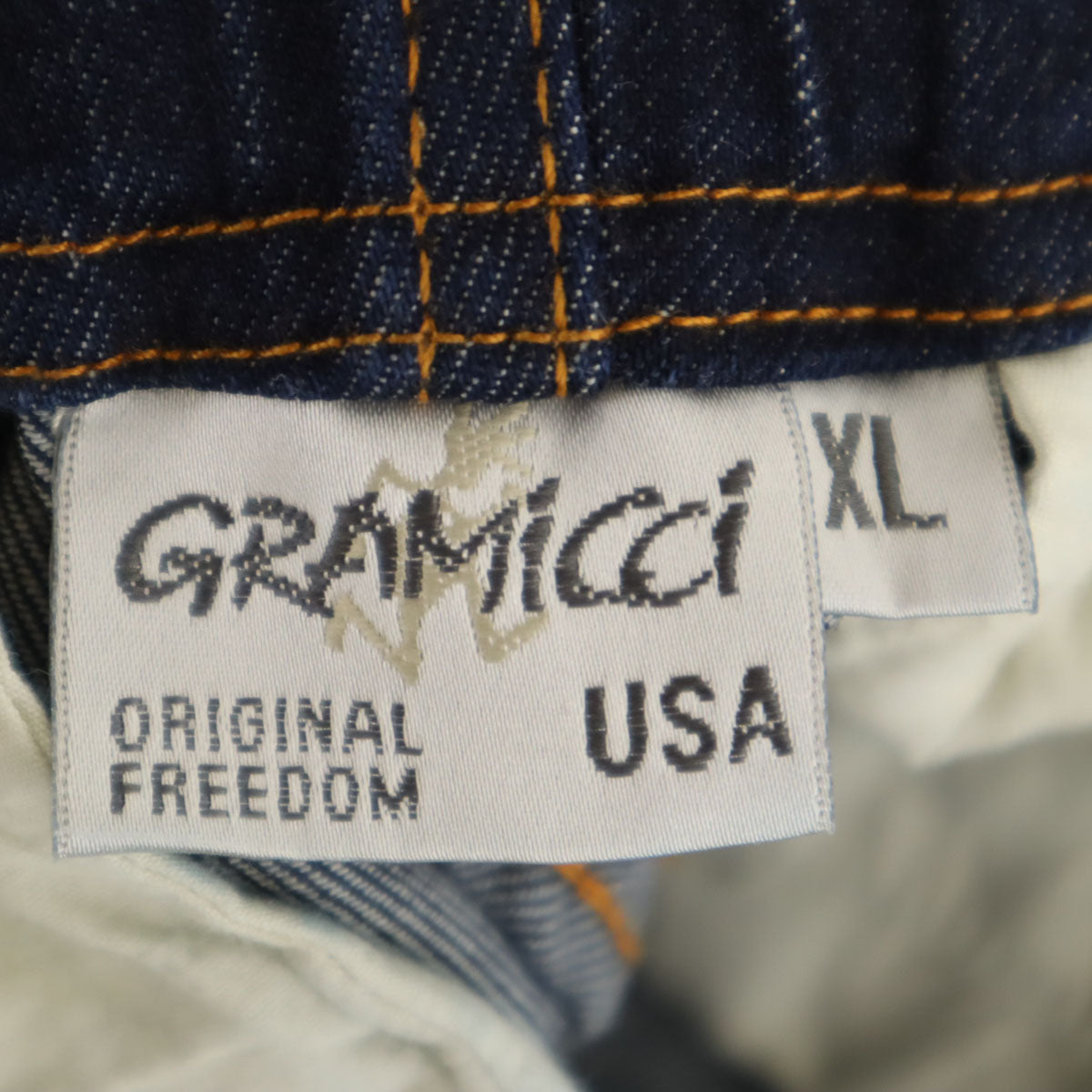 Gramicci グラミチ デニム ショートパンツ XL インディゴ アウトドア メンズ