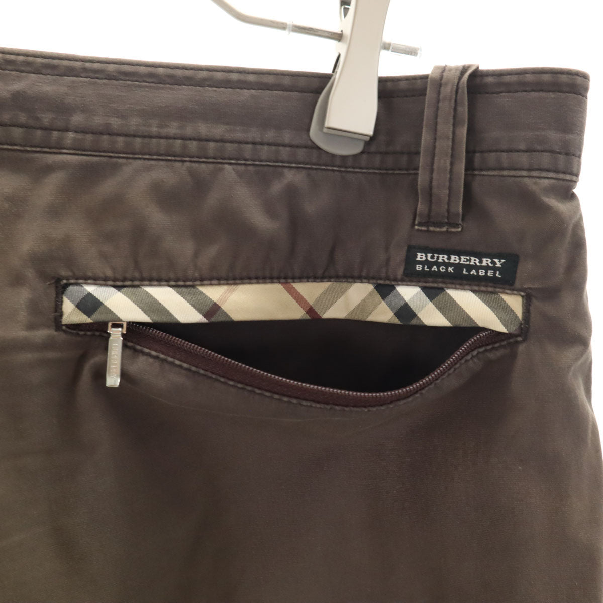 BURBERRY BLACK LABEL バーバリーブラックレーベル カーゴショートパンツ 85 ブラウン 三陽商会 メンズ