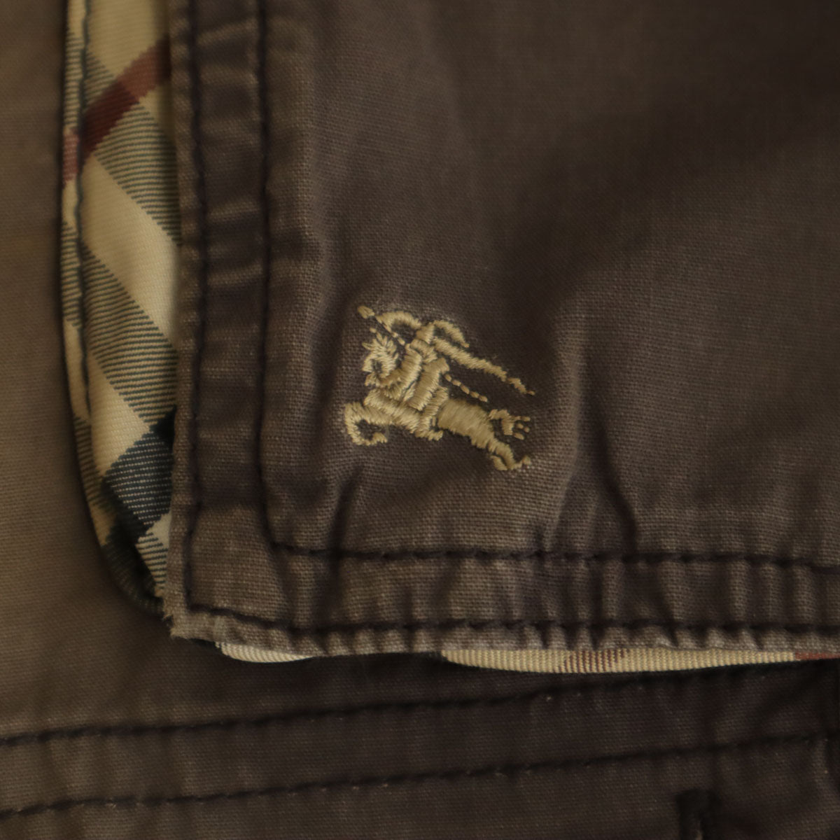 BURBERRY BLACK LABEL バーバリーブラックレーベル カーゴショートパンツ 85 ブラウン 三陽商会 メンズ