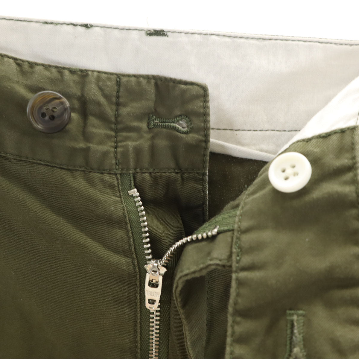 Engineered Garments エンジニアードガーメンツ USA製 ショートパンツ W32 カーキ メンズ