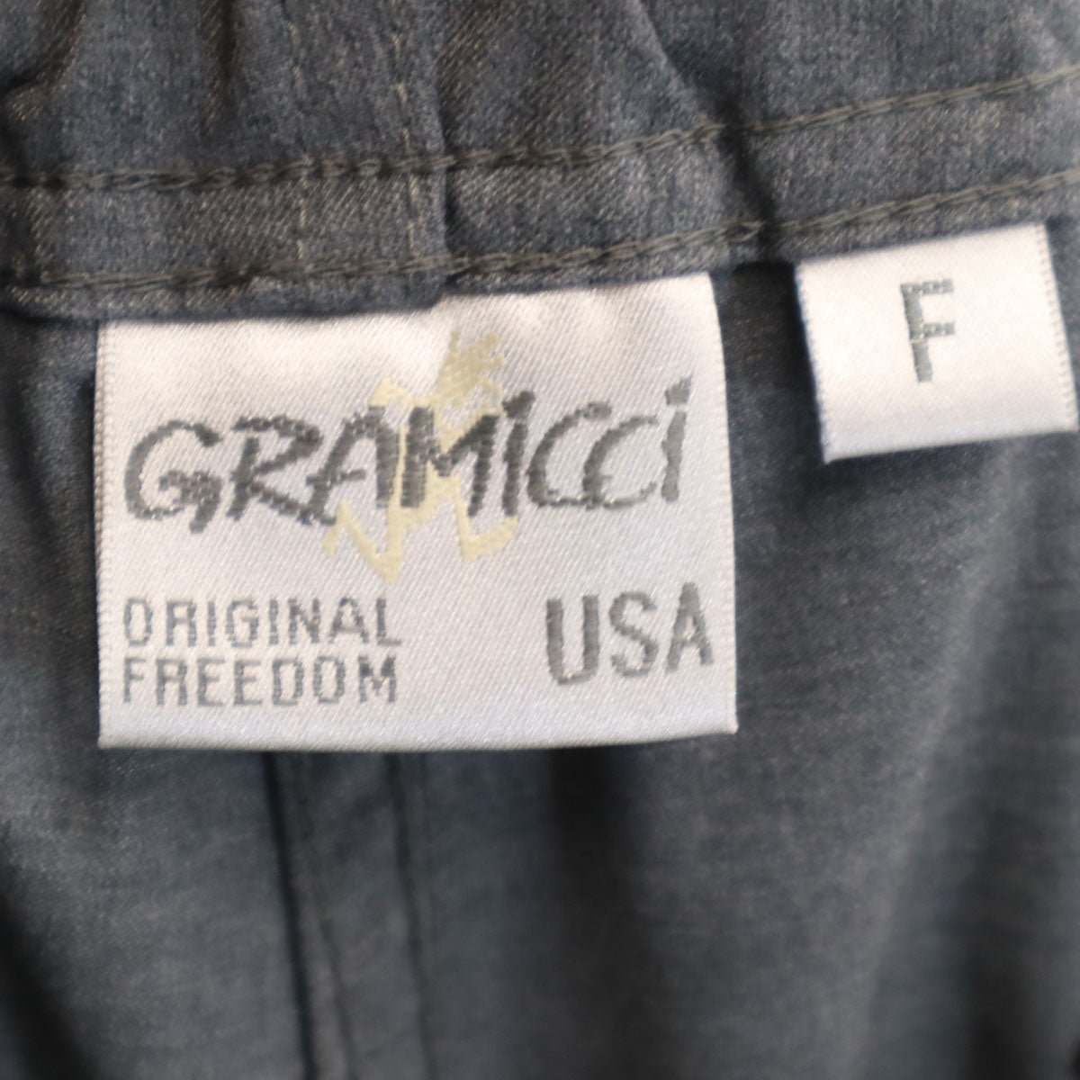 Gramicci グラミチ BEAMS BOY ビームスボーイ別注 バルーン ワイドパンツ F グレー アウトドア レディース