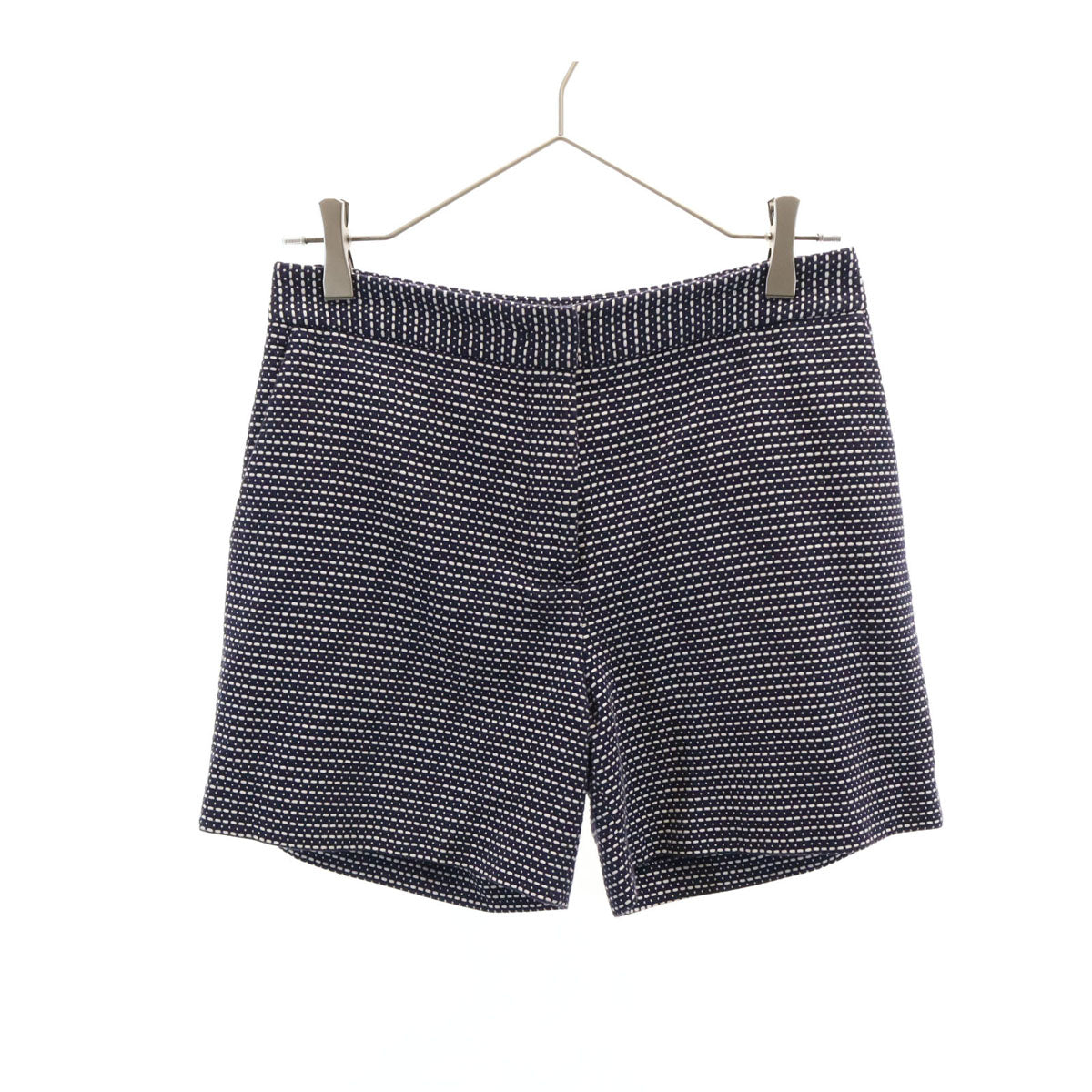 ARMANI JEANS アルマーニジーンズ 総柄 ショートパンツ 38 ネイビー レディース