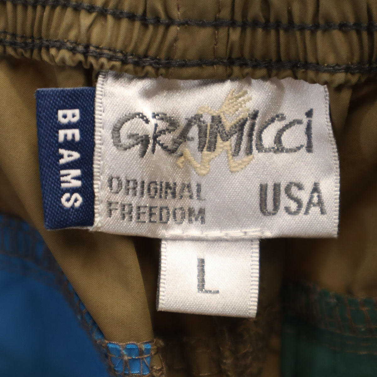 Gramicci グラミチ BEAMS ビームス別注 オールコンディション ショートパンツ L チャコールグレー アウトドア メンズ
