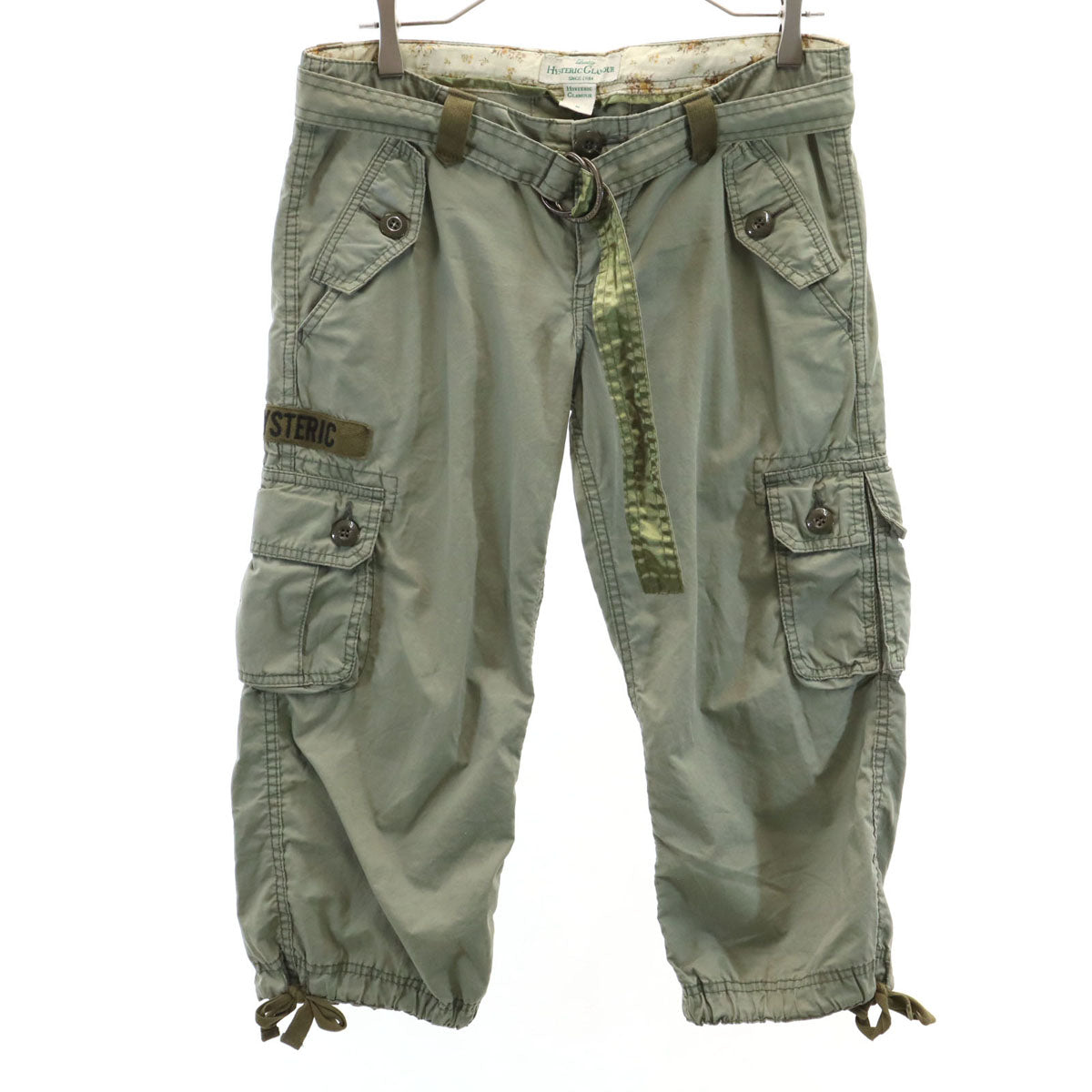 HYSTERIC GLAMOUR ヒステリックグラマー カーゴショートパンツ M オリーブ系 レディース