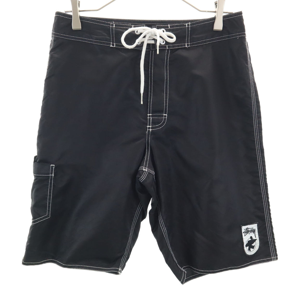STUSSY ステューシー ボード ショートパンツ W30 ブラック メンズ