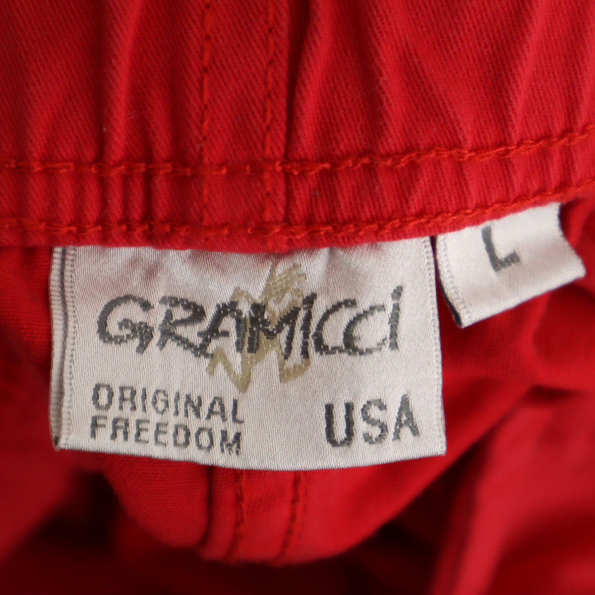 Gramicci グラミチ クライミングショートパンツ L レッド アウトドア メンズ