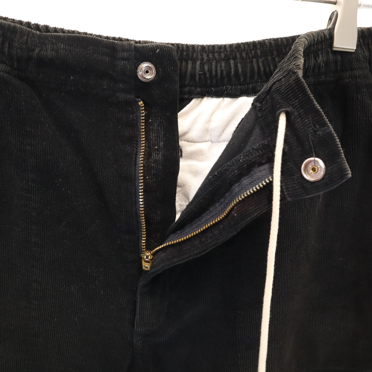 NEPENTHES ネペンテス 日本製 コーデュロイショートパンツ M ブラック メンズ