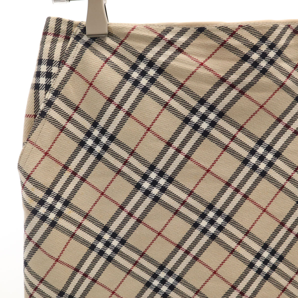 BURBERRY LONDON BLUE LABEL バーバリー ロンドン ブルーレーベル ノバチェック ミディスカート 38 ベージュ 三陽商会 レディース