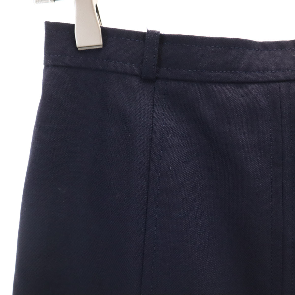 Burberrys バーバリーズ 90s ミモレ丈 プリーツスカート 11AB2 ネイビー レディース