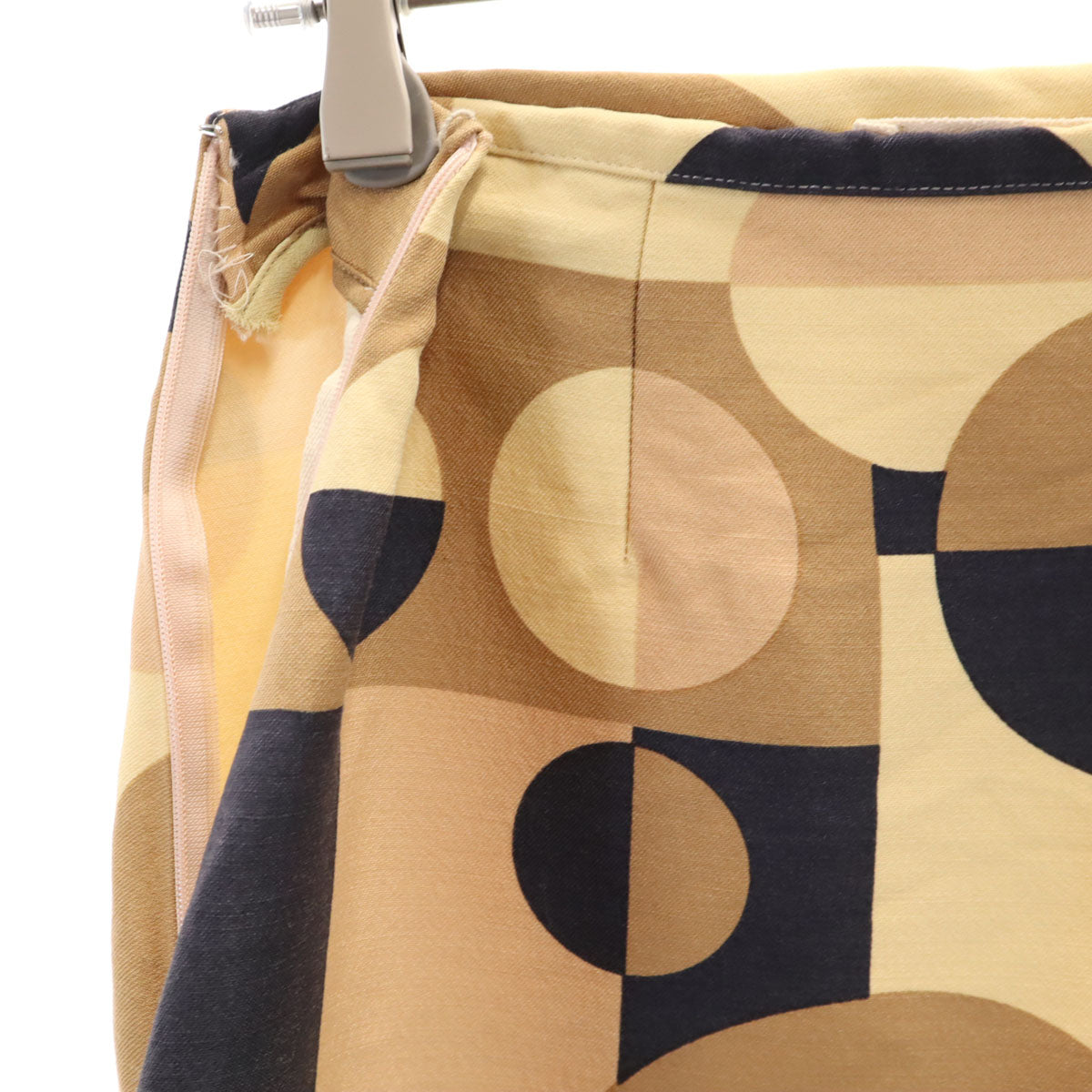 MARNI マルニ イタリア製 総柄 ミモレ丈スカート 42 ベージュ レディース