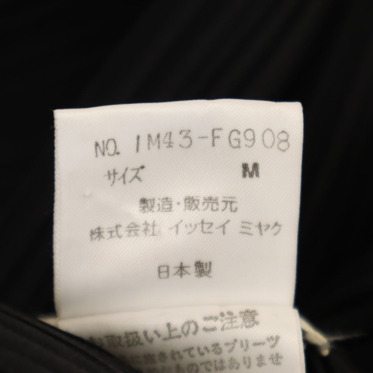 美品 ISSEY MIYAKE イッセイミヤケ 90s 日本製 オールド プリーツ ロングスカート M ブラック レディース
