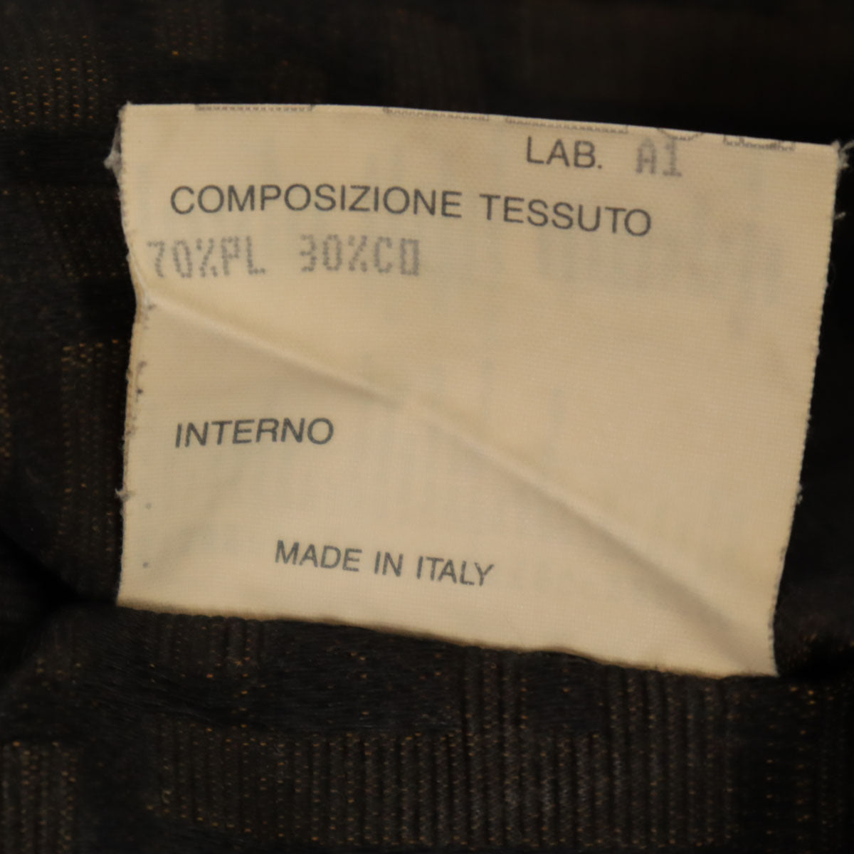 FENDI フェンディ 90s イタリア製 オールド ズッカ柄 ミニスカート 40 ブラウン レディース