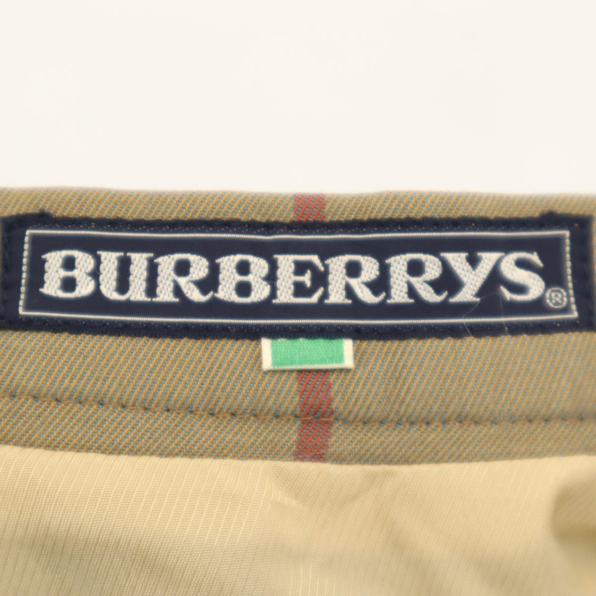 Burberrys バーバリーズ 90s オールド チェック柄 ミディ丈 プリーツスカート 9 ベージュ レディース