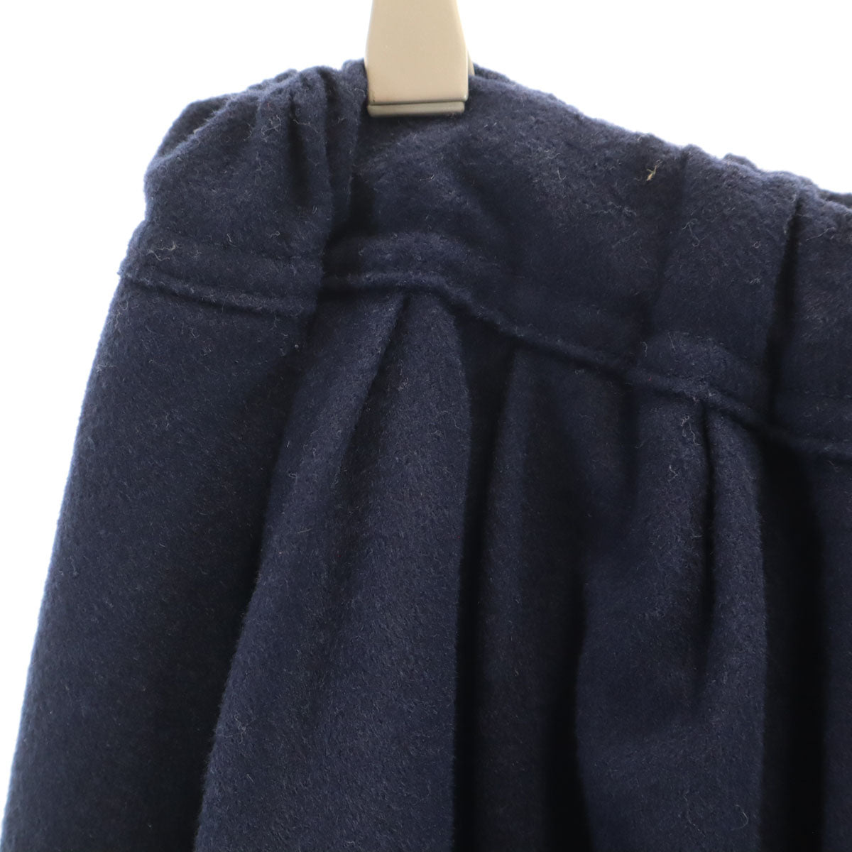 Gramicci グラミチ BEAMS BOY ビームスボーイ別注 ロング丈 フラノ生地 フレアスカート F ネイビー レディース