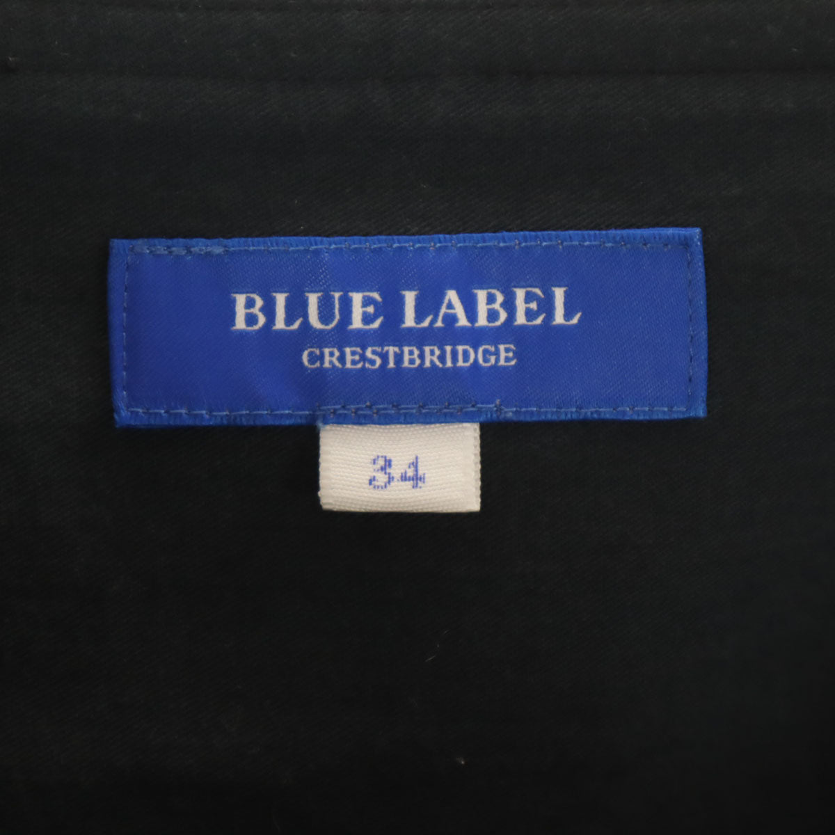 BLUE LABEL CRESTBRIDGE ブルーレーベルクレストブリッジ 日本製 チェック柄 ミディ丈 ボックス プリーツスカート 34 ベージュ レディース