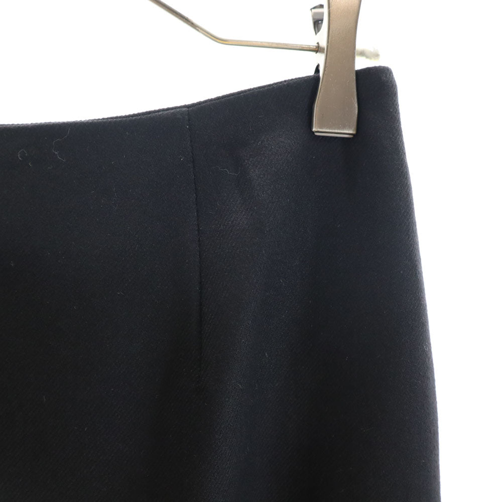 Christian Dior クリスチャンディオール ウールブレンド ミディ丈 タイトスカート 8 黒 レディース