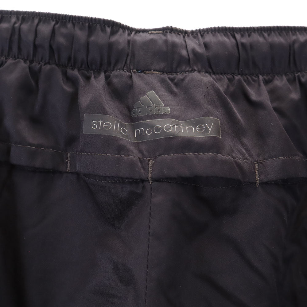 adidas アディダス ステラマッカートニー コラボ クロップドパンツ 36 チャコールブラウン系 裏メッシュ レディース