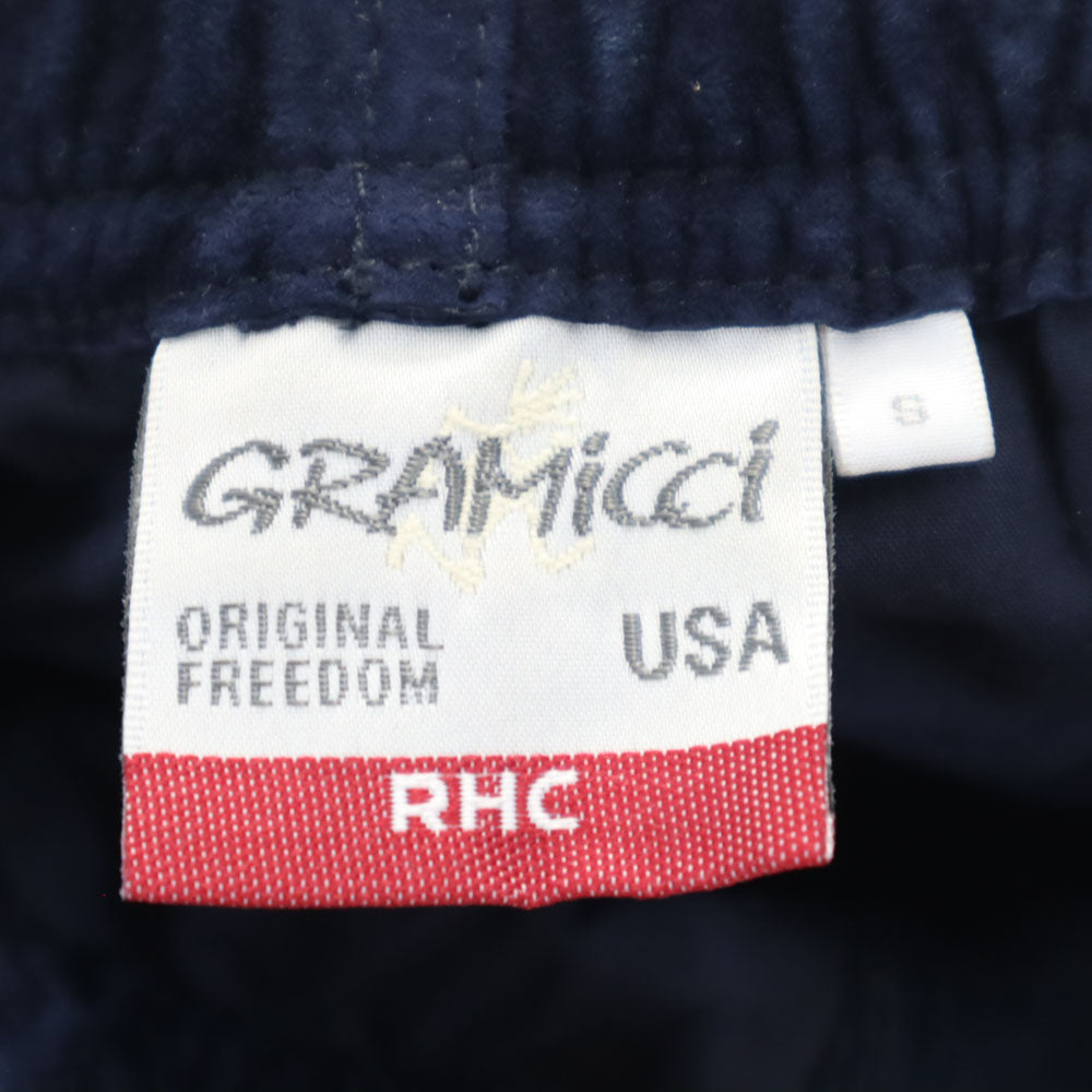 Gramicci グラミチ ピッグスキン スエード ショートパンツ S ネイビー レディース