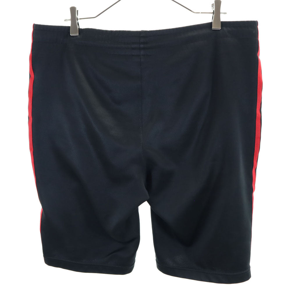 アディダス 80s 90s デサント製 オールド ジャージショートパンツ M-L ブラック adidas ハーフ メンズ