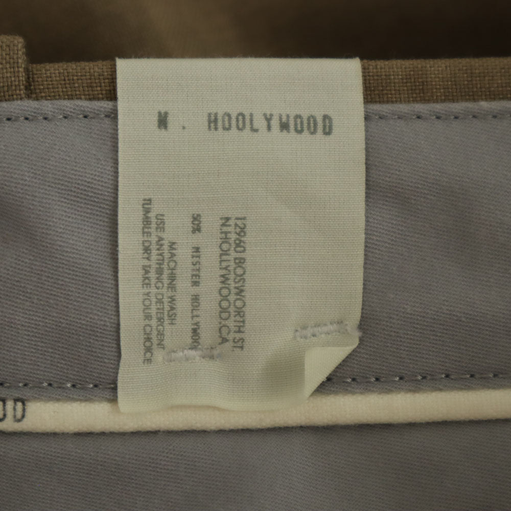 N.HOOLYWOOD エヌハリウッド 日本製 ショートパンツ 36 グレーベージュ系 メンズ