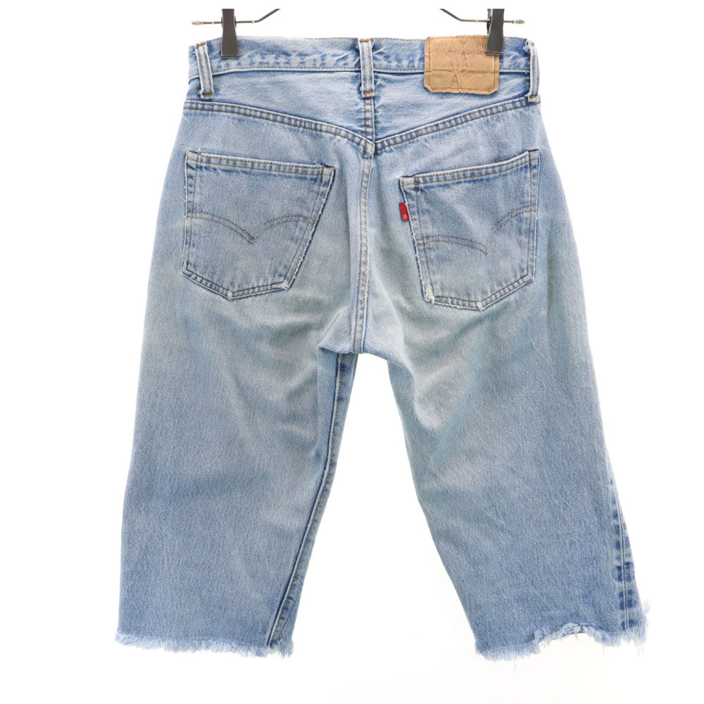 Levi's リーバイス 80s ボタン裏6 66後期 デニム ハーフパンツ W30 ブルー メンズ