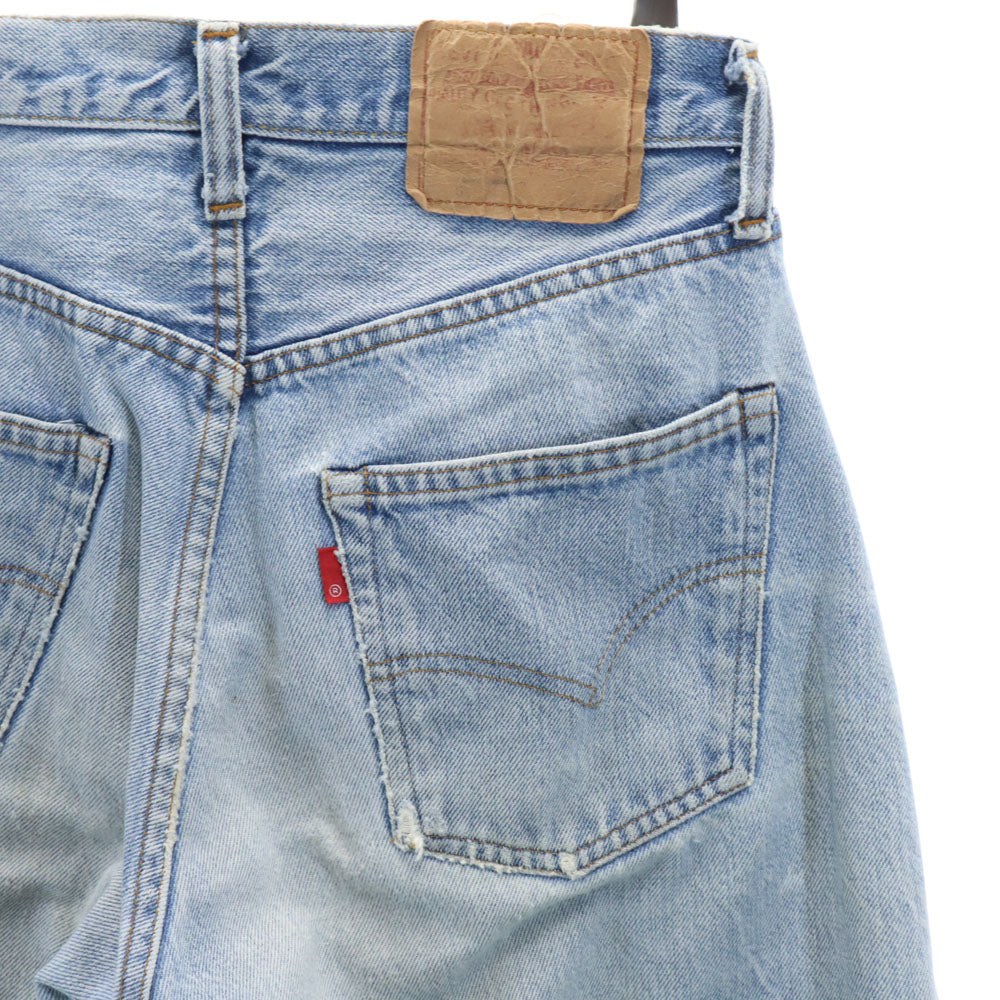 Levi's リーバイス 80s ボタン裏6 66後期 デニム ハーフパンツ W30 ブルー メンズ