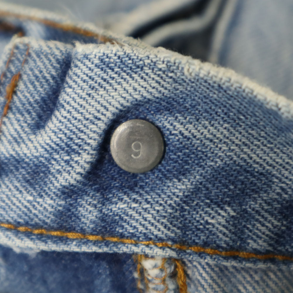 Levi's リーバイス 80s ボタン裏6 66後期 デニム ハーフパンツ W30 ブルー メンズ