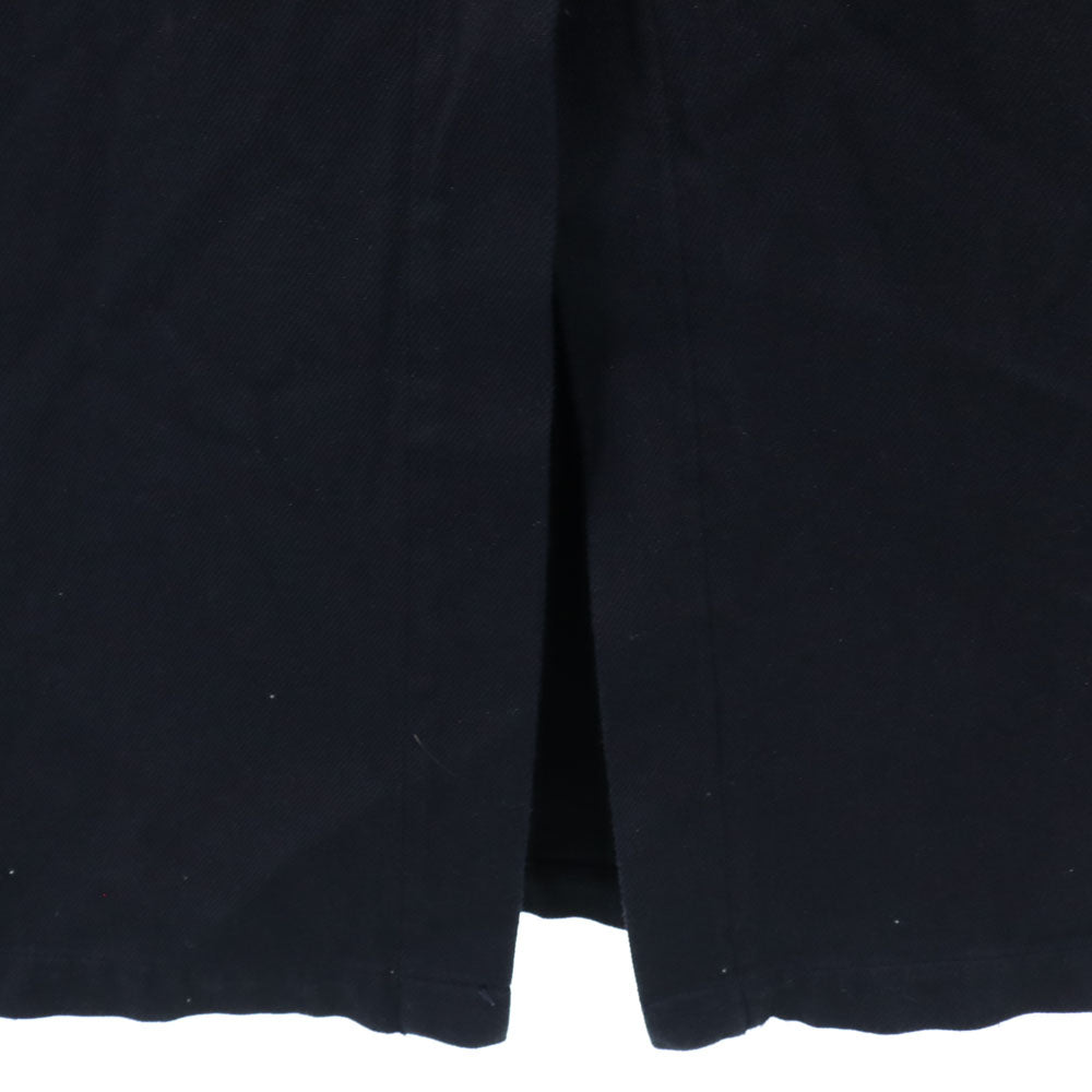 COMME des GARCONS コムデギャルソン 80s 90s オールド ロング丈 タイトスカート ネイビー ウエストゴム レディース