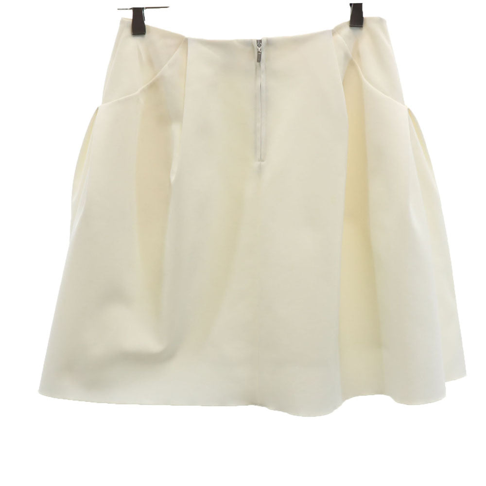 フォクシーニューヨーク 日本製 ミニスカート 40 アイボリー系 FOXEY NEW YORK レディース