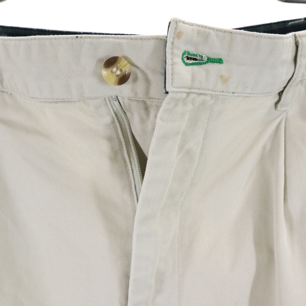 トミーヒルフィガー チノショートパンツ W36 グレージュ TOMMY HILFIGER メンズ