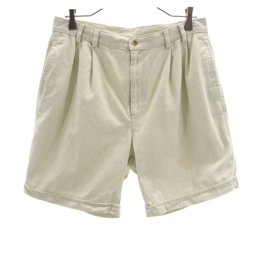 STJOHN’sBAY セントジョンズベイ 90s オールド チノショートパンツ w32 アイボリー系 メンズ