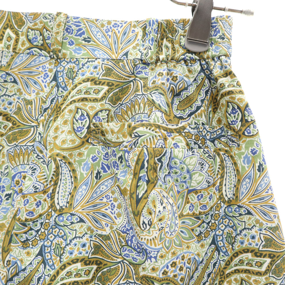 クリスチャンディオール 90s オールド 総柄 ショートパンツ M ブルー 他 Christian Dior レディース