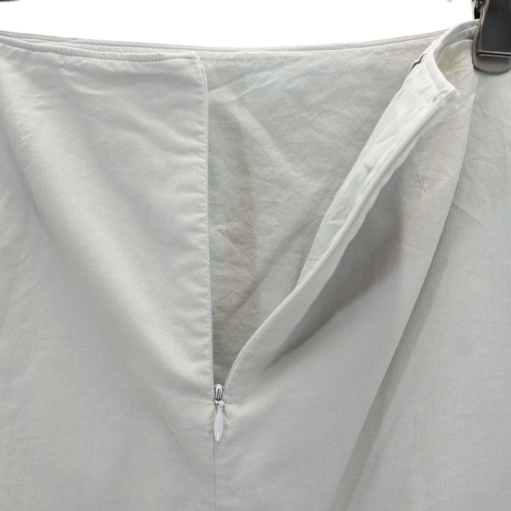 JIL SANDER ジルサンダー イタリア製 ミディ丈 タイトスカート 32 グレー レディース