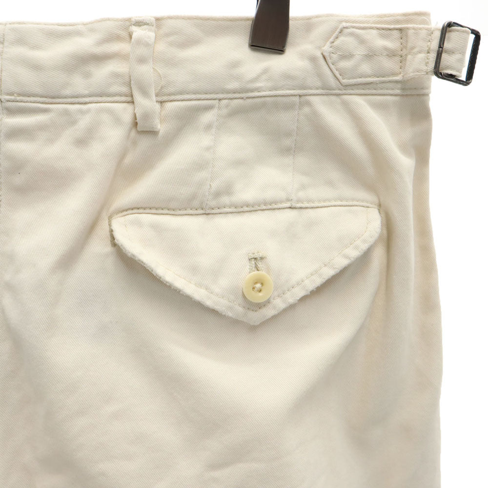 ポロバイラルフローレン ショートパンツ W32 ホワイト系 Polo by Ralph Lauren ボタンフライ メンズ