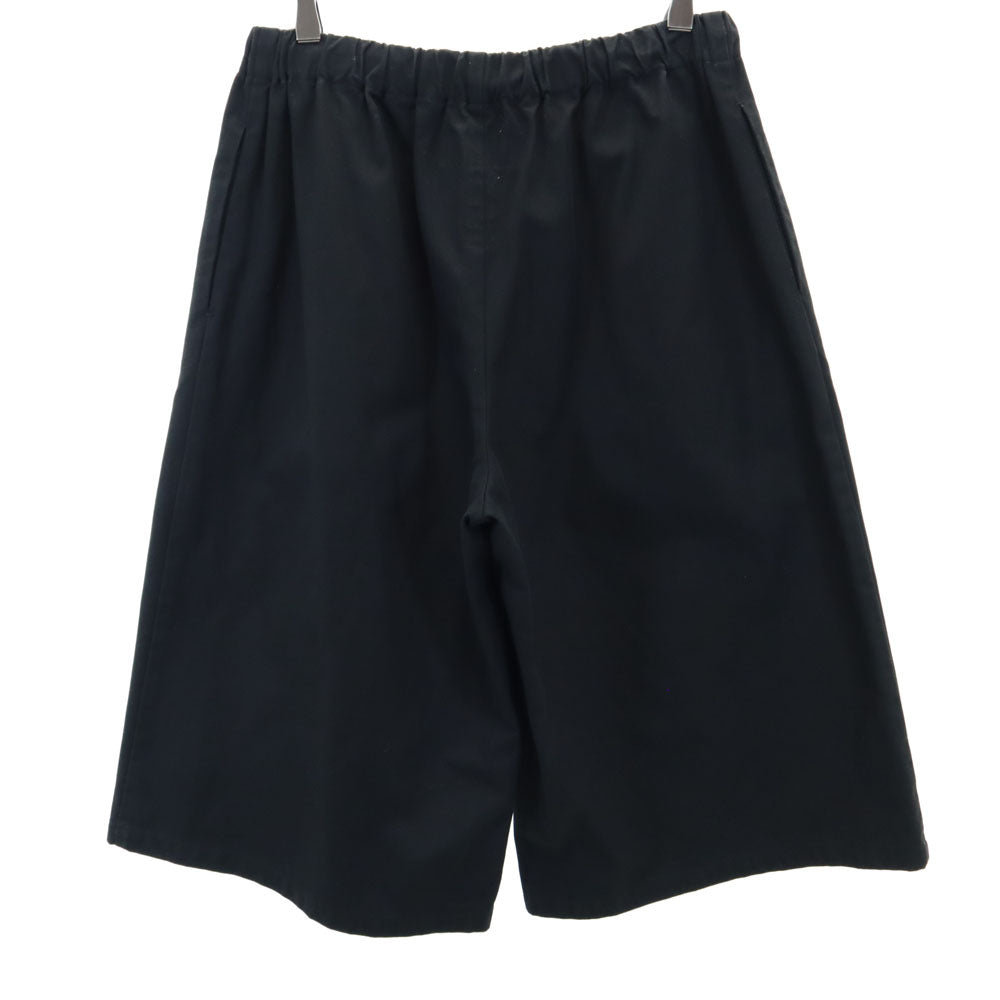 SOUSOU ハーフパンツ ブラック SOUSOU ウエストゴム レディース