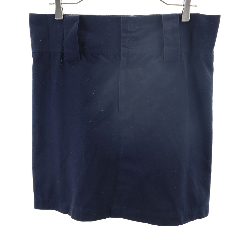 LIMI feu リミフゥ 日本製 ミニスカート M ネイビー ヨウジヤマモト レディース