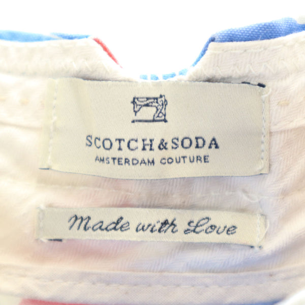 スコッチ アンド ソーダ カーゴショートパンツ W30 水色 SCOTCH&SODA メンズ