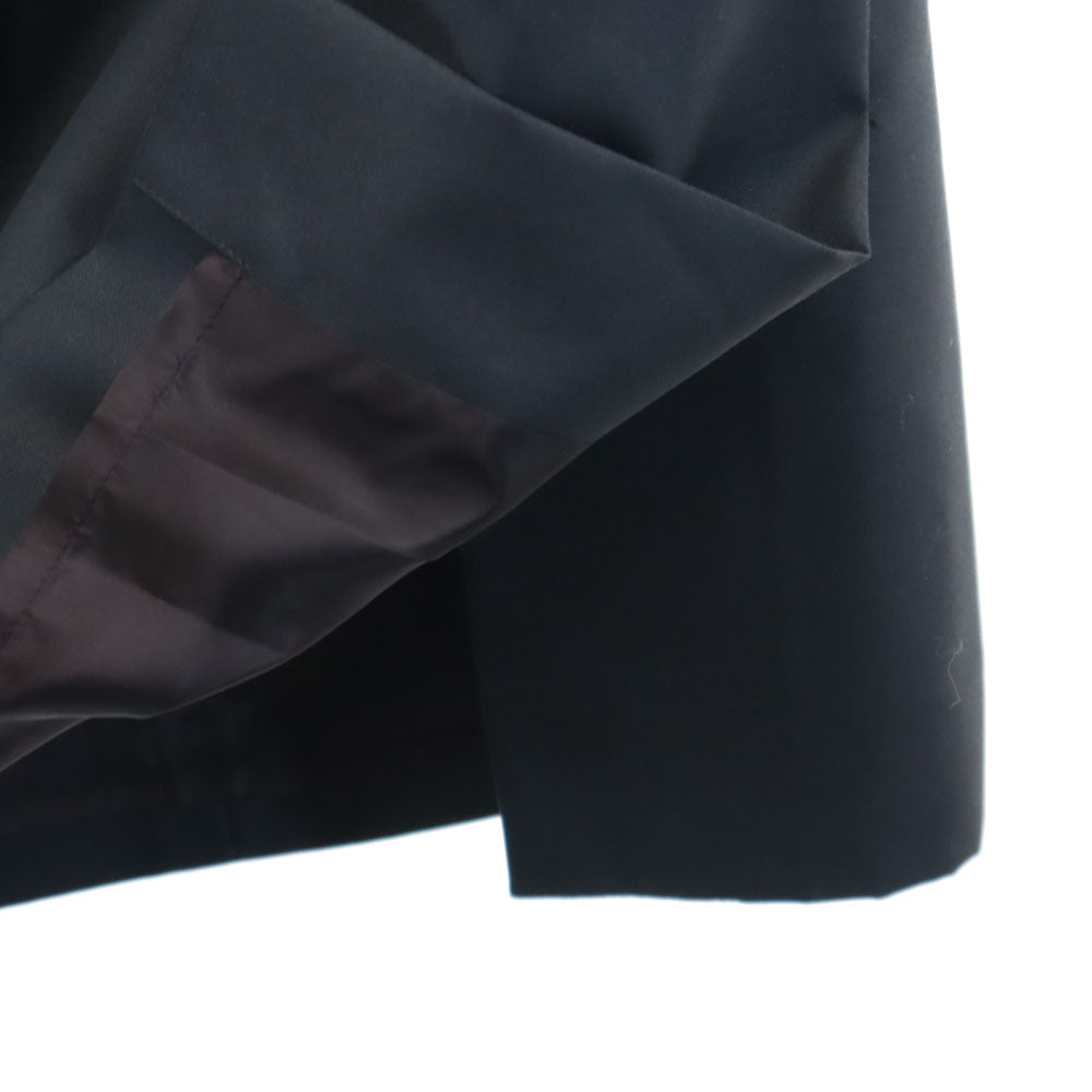 YVES SAINT LAURENT イヴサンローラン 80s 90s フランス製 シルクブレンド オールド ミディ丈 スカート 36 ブラック レディース