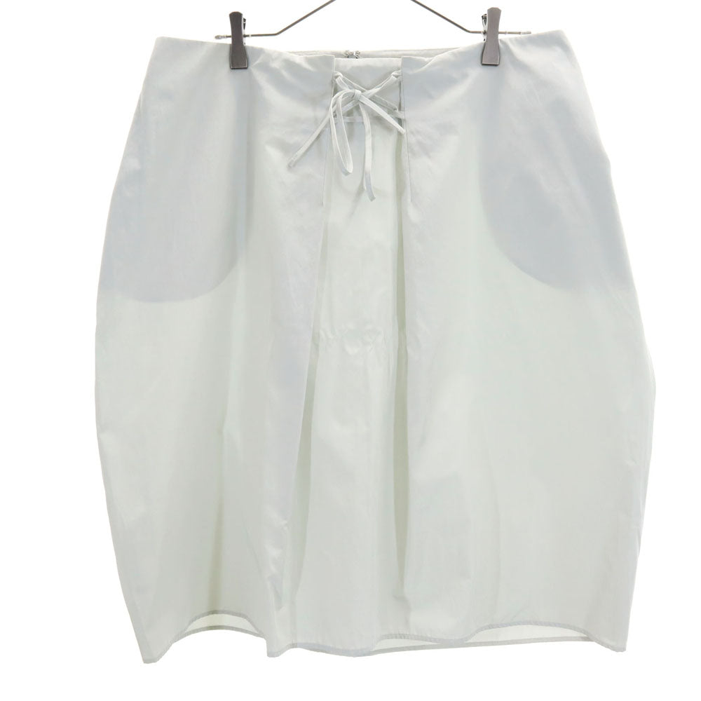 JIL SANDER ジルサンダー イタリア製 ミモレ丈 スカート 44 グレー NAVY レディース