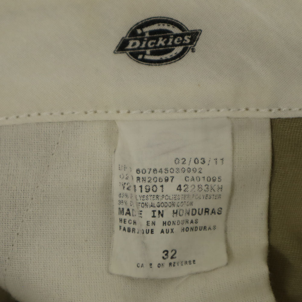 ディッキーズ チノショートパンツ ｗ32 ベージュ Dickies ワーク メンズ